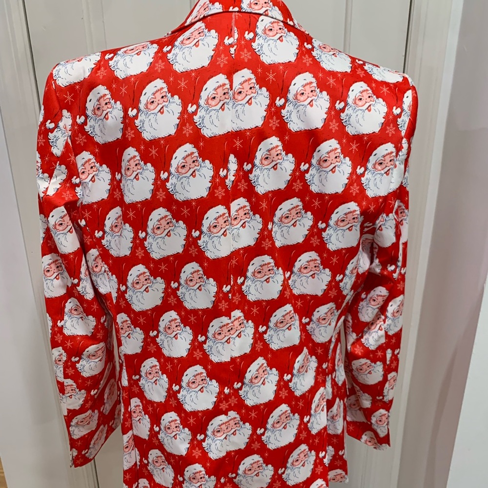 Santa Blazer Jacket Size L- 42 Slim Fit by Suslo Couture - Picture 2 of 4